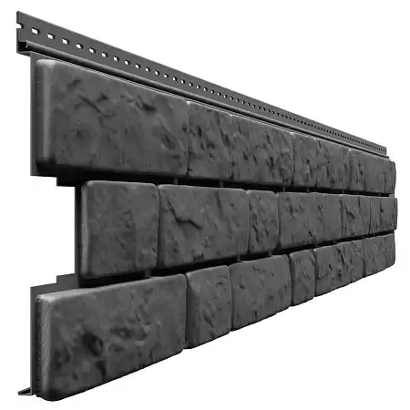 Виниловый сайдинг Docke LUX BERGART, 1.8х0.28 м, корунд