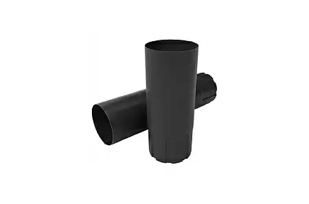 Труба водосточная круглая D90 Ranilla, PE, 3 м, RAL 7024 графитово-серый