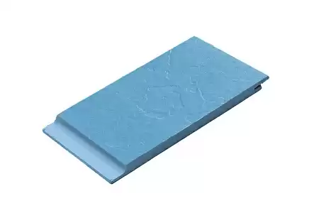 Фиброцементный сайдинг БЕТЭКО-СЛАНЕЦ КЛИК, 300х3000х10 мм, 5024 голубой