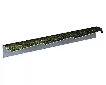 Фронтонная планка резная Gerard, правая, 1200 мм, sage (271)