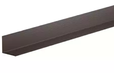 Планка угловая внутренняя 50х50 Aquasystem, PE 0.45 (Zn140), 2.0 м, RR 32 темно-коричневый