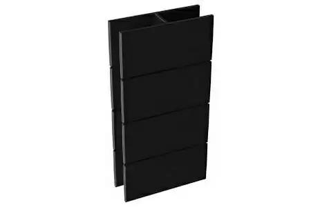 Соединительный элемент Holzhof Eco для клумб 25x200