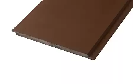 Фиброцементный сайдинг FCSPRO Смус Клик, 3000x190x10 мм, F21 (Коричневая глина)