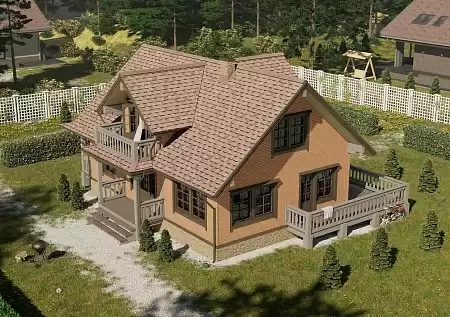Фасадные панели Docke Premium Flemish, 1095x420 мм, темно-коричневый