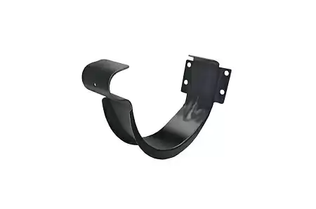 Крюк короткий полукруглый D125/90 Grand Line PE Matt, RAL 7024 мокрый асфальт