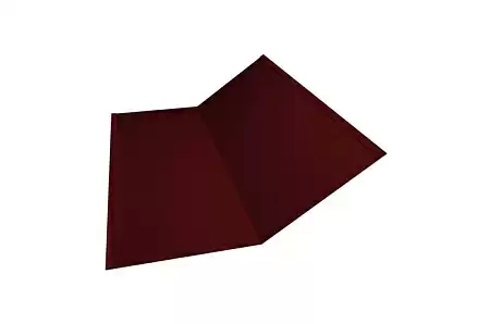 Ендова нижняя Grand Line, Velur X 0.5, 300х300 мм, цвета по каталогу RAL и RR