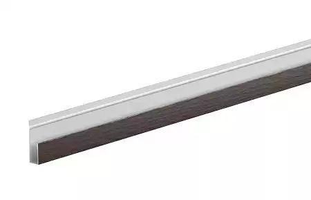 G-планка Aquasystem, PE 0.45 (Zn140), 2.0 м, RR 32 темно-коричневый