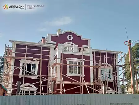 Монтаж гибкой черепицы Docke с водосточной системой в п. Лисий нос