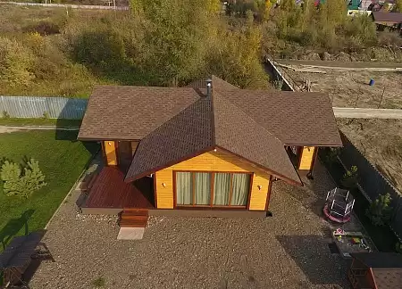 Гибкая черепица Docke Premium Генуя, Трюфель, 3 м2/уп