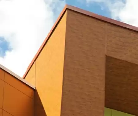 Металлический сайдинг Гранд Лайн / Grand Line профиль Вертикаль, Rooftop бархат 0.5, цвет RR 32 (темно-коричневый)