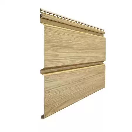 Сайдинг Docke LUX Монреаль D6S брус, 3.60х0.30 м, зрелый каштан