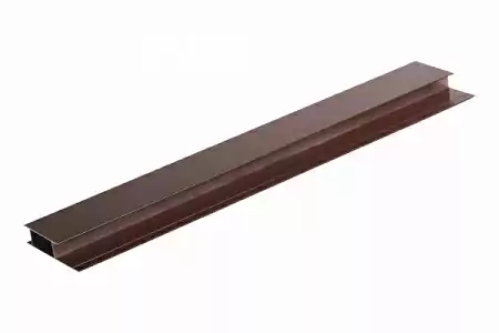 Стыковочный профиль GRINDERDECO, алюминий, 3000 мм, венге