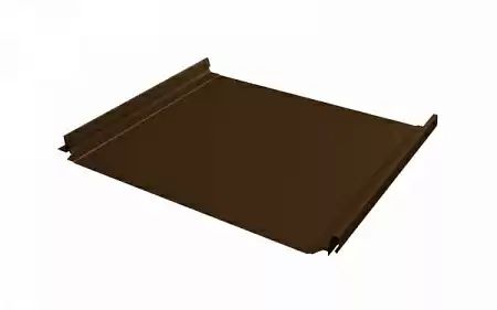 Кликфальц Pro Гранд Лайн / Grand Line, GreenCoat Pural 0.5, цвет RR 32 темно-коричневый (RAL 8019)