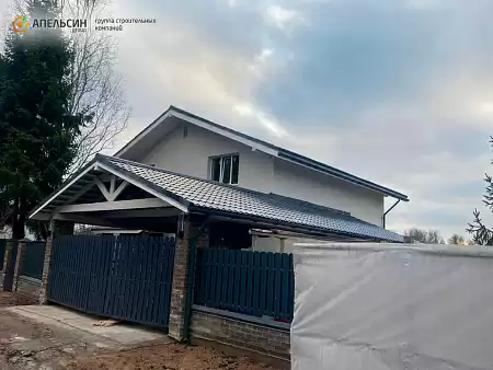 Монтаж волнового профиля Grand Line Classic в пос. им. Свердлова