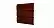 Софит металлический с полной перфорацией Grand Line / Гранд Лайн, Print elite 0.45, цвет Cherry Wood Eco (Бразильская вишня эко)