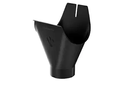 Воронка желоба D150/100 Aquasystem PU Matt, RAL 9005 черный
