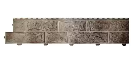 Сайдинг формованный Альта Профиль Вулканический камень, 3020x270x1.1 мм, циркон Сайдинг формованный Альта Профиль Вулканический камень, 3020x270x1.1 мм, циркон