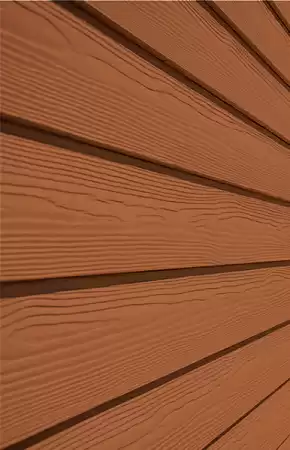 Фиброцементный сайдинг Cedral Lap Wood под дерево, 3600x190 мм, Бурая земля (С32)