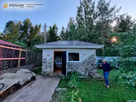 Монтаж кровли и фасада в г. Тосно