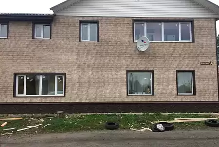 Сайдинг формованный Альта Профиль Сланцевая порода, 3100x270x1.1 мм, бежевый Сайдинг формованный Альта Профиль Сланцевая порода, 3100x270x1.1 мм, бежевый