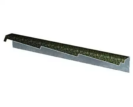 Фронтонная планка резная Gerard, левая, 1200 мм, sage (271)