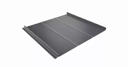 Кликфальц Line Гранд Лайн / Grand Line, Satin 0.5, цвет RAL 7004 (сигнально-серый)