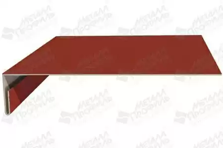 Планка карнизного свеса сложная Металл Профиль, VikingMP E 0.5, 250х50х3000 мм, цвета по каталогу RAL и RR