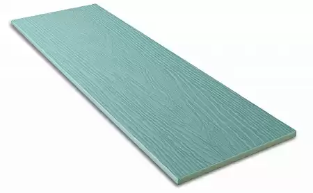 Фиброцементный сайдинг Decover, 3600х190 мм, Mystic (Ral 5024 пастельно-синий)