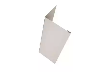 Нащельник 25х35 жалюзи (для калиток и ворот) Grand Line Milan,Tokyo, 0,45 Print Elite, Milky wood