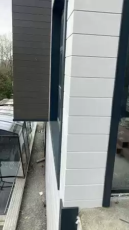 Фиброцементный сайдинг FCSPRO Смус Клик, 3000x190x10 мм, F01 (Белый минерал)