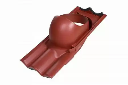 XL-проходной элемент XL-TIILI для цементно-песчаной черепицы Vilpe (Вилпе), красный
