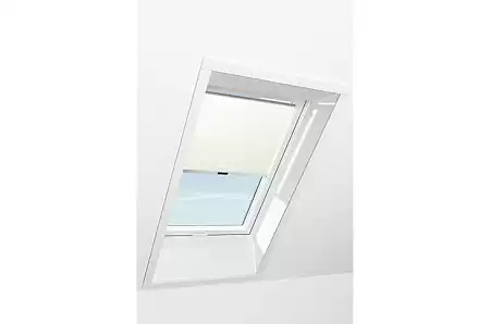Штора рулонная дневного света Roto ZRS M, 114x140, светлая бежевая