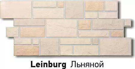 Фасадные панели Docke PREMIUM Burg, 946х445 мм, льняной