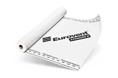 Пароизоляционная пленка Eurovent Standart N, 90 г/м, 1,5 м x 50 пм