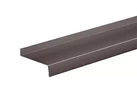 Фартук на цокольный отлив 100 Aquasystem, Pural Matt 0.5, 2.0 м, RR 32 темно-коричневый