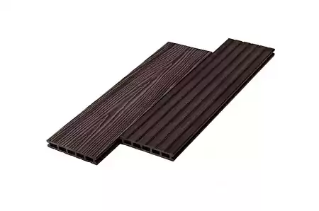 Террасная доска UnoDeck Mogano, 4000x165x24 мм, венге