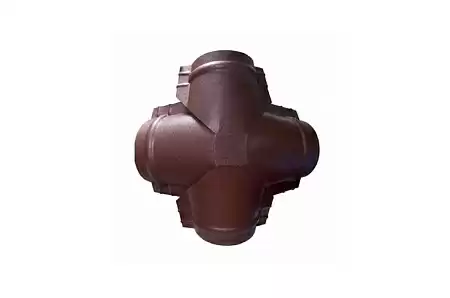 Четверник для полукруглого конька Grand Line, Velur X 0.5, цвета по каталогу RAL и RR