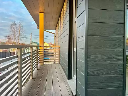 Фиброцементный сайдинг FCS Click Wood, 3000x190x10 мм, F19