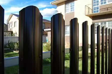 Модульное ограждение Гранд Лайн / Grand Line Colority Zinc, Zn, высота 2 м, столб 2,5 м