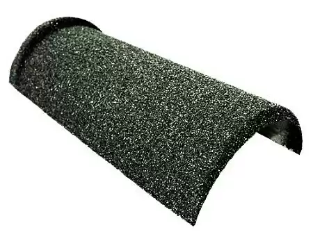 Конек Gerard полукруглый, 430х205 мм, forest green (131)