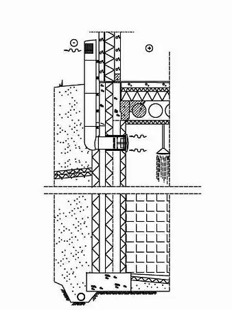 ROSS-дефлектор D125/135мм (110мм) Vilpe (Вилпе), черный