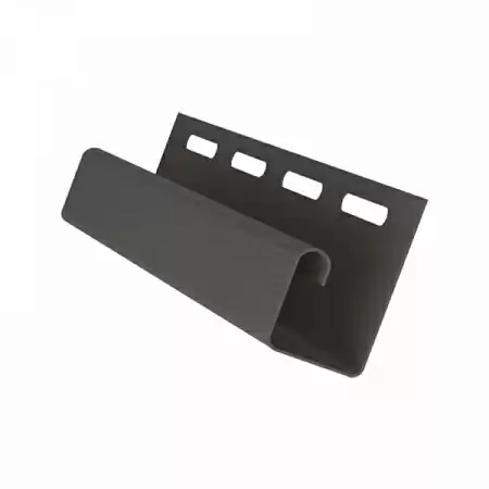 Профиль J Grand Line Premium Acryl, графит, 3000 мм