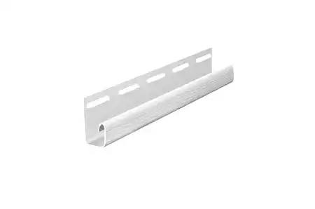 J-профиль FineBer Classic Color, 3 м, белый