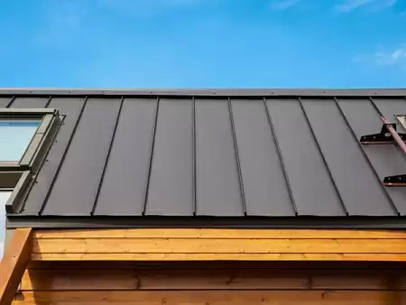 Кликфальц Mini Гранд Лайн / Grand Line, PurPro Matt 0.5, цвет RAL 9005 (черный янтарь)