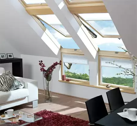 Карнизное окно Fakro / Факро BXP P2, глухое, размер 78х75