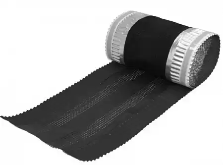 Рулонный элемент конька-хребта VARIO Roll, алюминий BWK, ширина 0,33 м, цвет черный