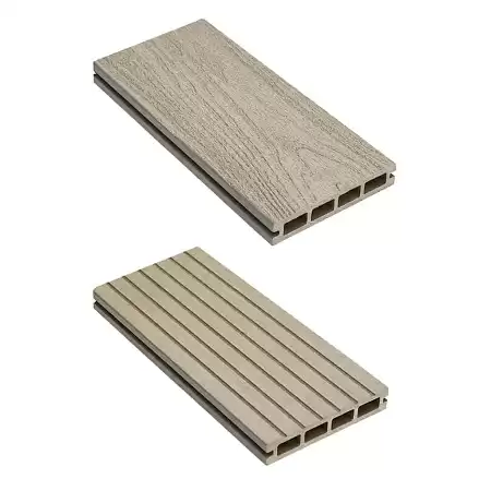 Террасная доска CM Decking Bark ДПК (пустотелая), 3000x140x25 мм, ASHWOOD (ясень)