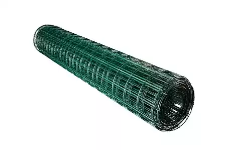Сетка сварная рулонная Europlast Grand Line, 1х25 м, RAL 6005 (зеленый)