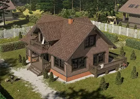 Ламинированная битумная черепица Docke Dragon LUX, Трюфель, 2,38 м2/уп