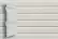 Сайдинг Grand Line Classic Standart виниловый, корабельный брус D4 GL, 3.66*0.203 м, белый